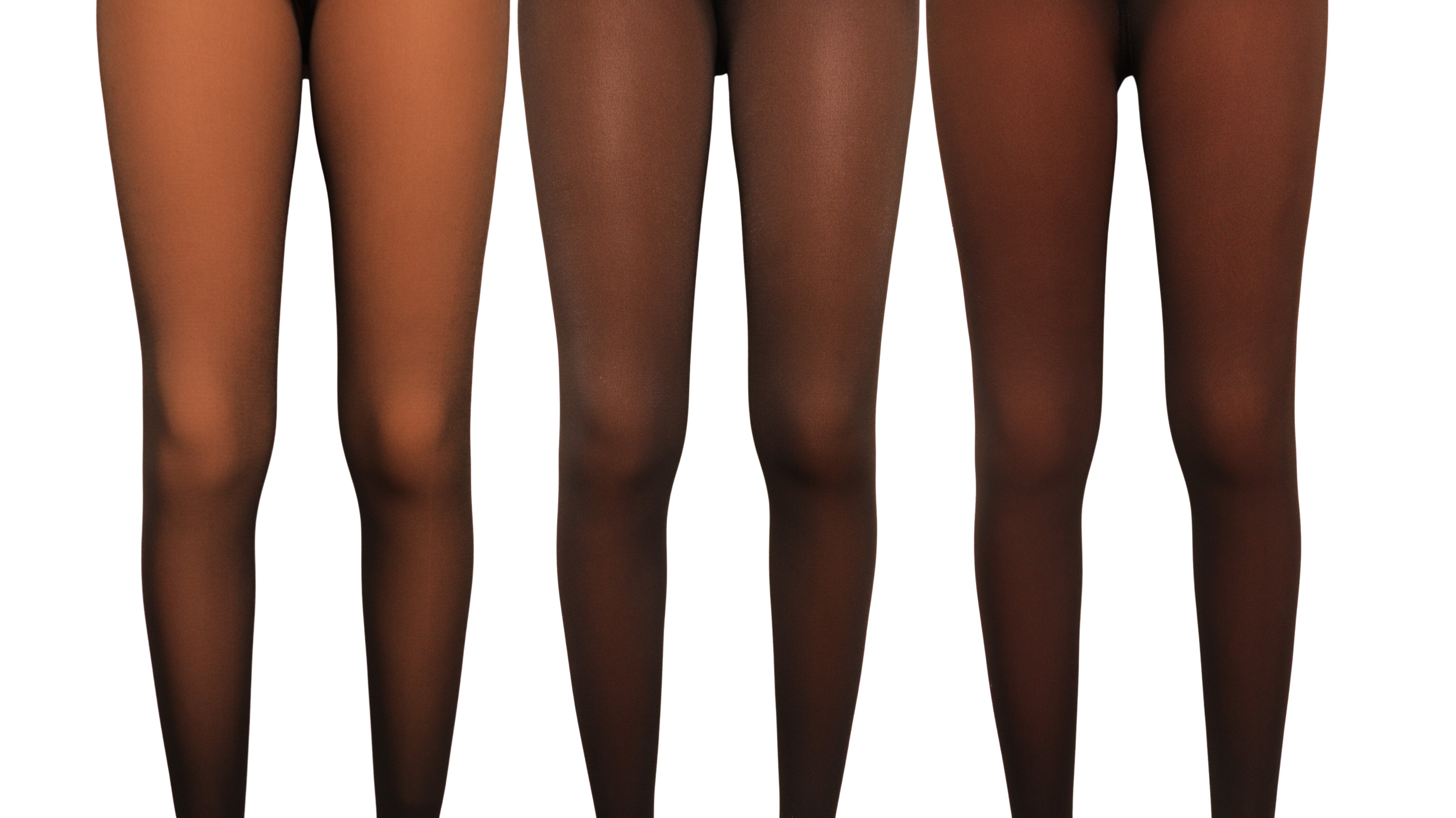 300g Dark Brown Shade Fleece-Lined TightsSheer Black Tights Effect. –  Blackgirlzfriendly