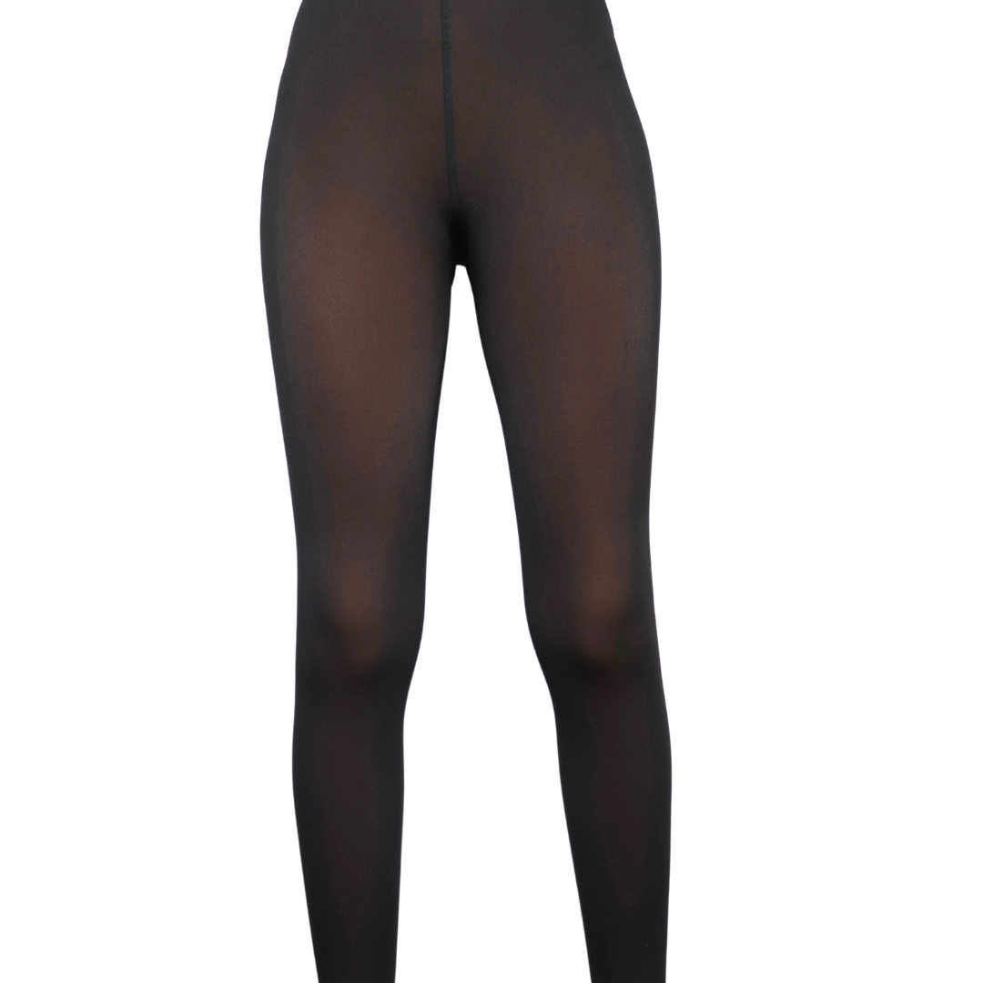 Buy Black Fleece Lined Thermal Tights from Next Luxembourg