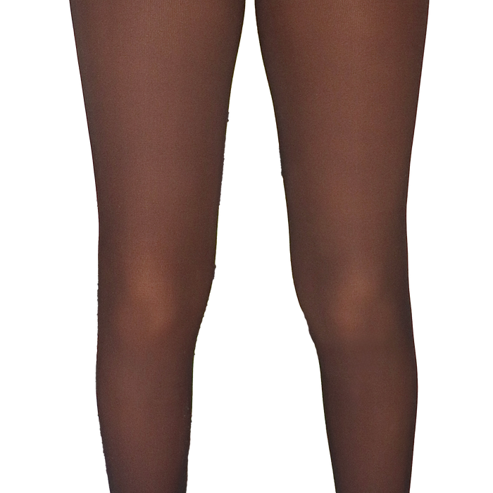 PRE ORDER Nude Shade 05 Translucent Fleece Lined Tights For Dark Skin