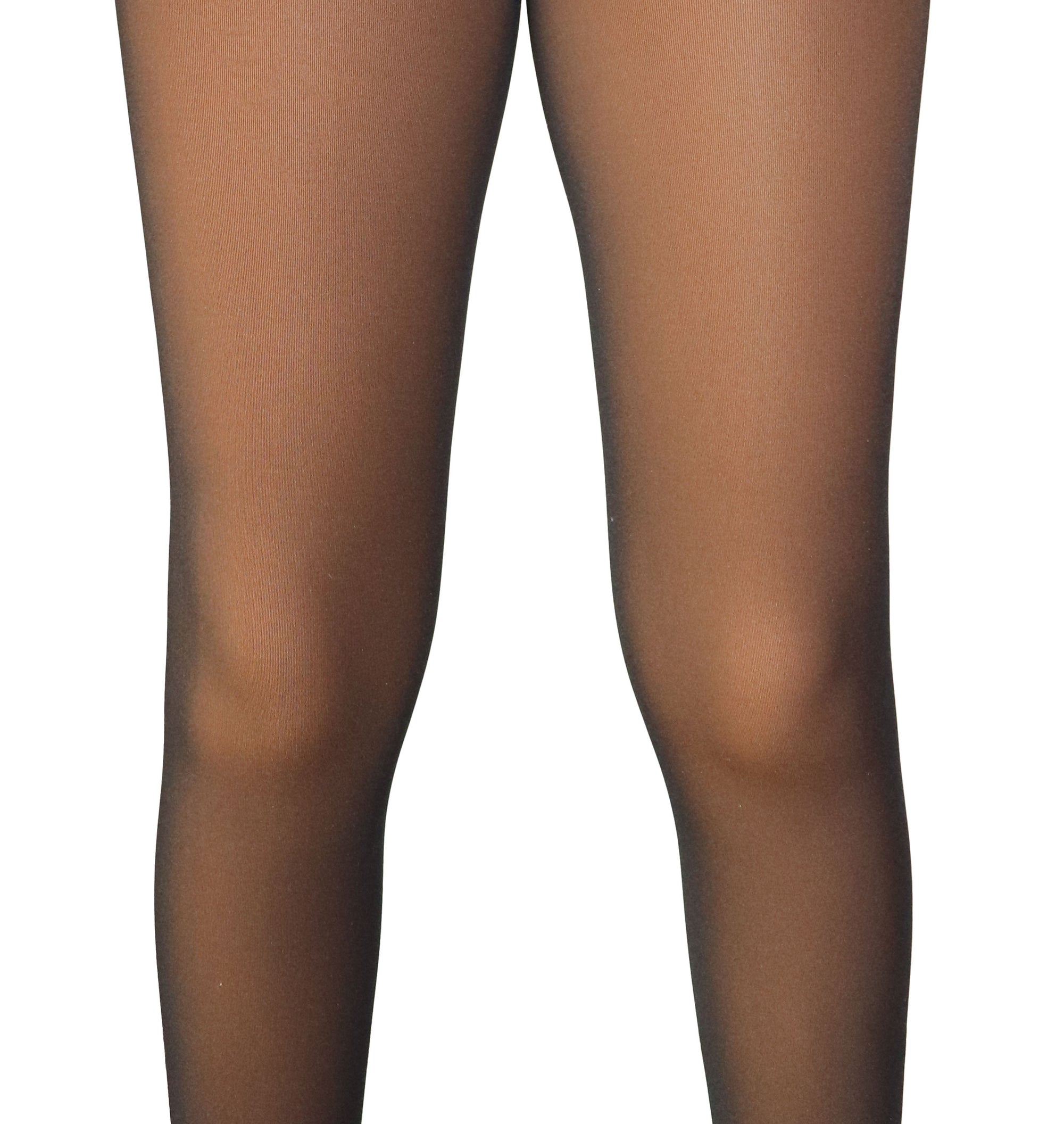 PRE ORDER Nude Shade 10 Translucent Fleece Lined Tights For Dark Skin